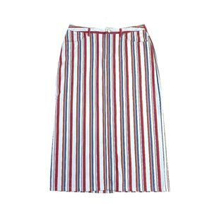 VIntage Evan Picone Stripe Denim Pencil Skirt